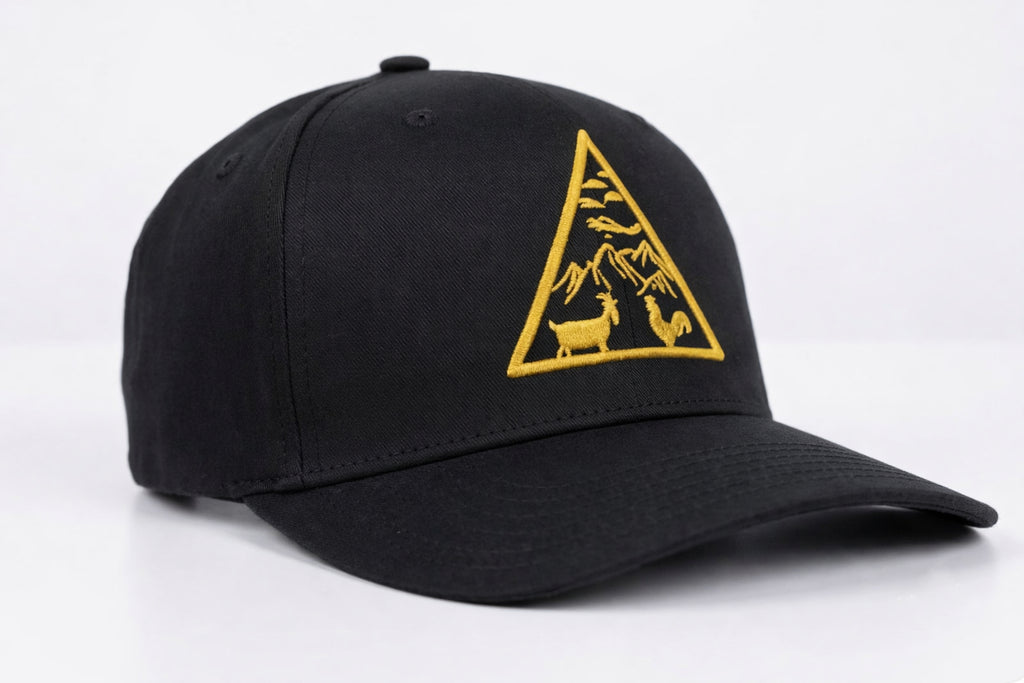 TRIANGULO DORADO SNAPBACK HAT | VIDA INFAME